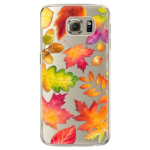 Plastové pouzdro iSaprio - Autumn Leaves 01 - Samsung Galaxy S6