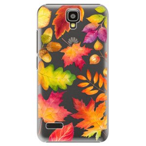 Plastové pouzdro iSaprio - Autumn Leaves 01 - Huawei Ascend Y5