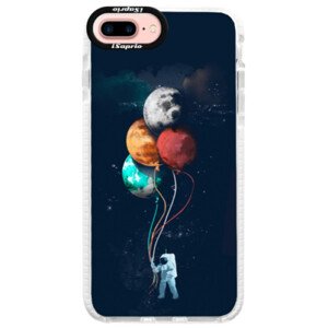 Silikonové pouzdro Bumper iSaprio - Balloons 02 - iPhone 7 Plus