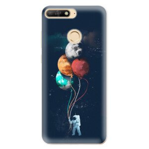 Odolné silikonové pouzdro iSaprio - Balloons 02 - Huawei Y6 Prime 2018