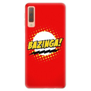 Odolné silikonové pouzdro iSaprio - Bazinga 01 - Samsung Galaxy A7 (2018)