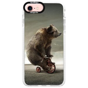 Silikonové pouzdro Bumper iSaprio - Bear 01 - iPhone 7