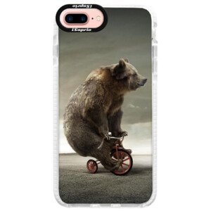 Silikonové pouzdro Bumper iSaprio - Bear 01 - iPhone 7 Plus