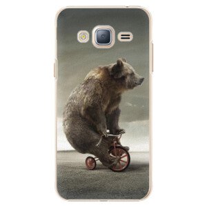 Plastové pouzdro iSaprio - Bear 01 - Samsung Galaxy J3 2016