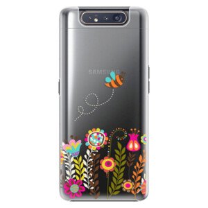 Plastové pouzdro iSaprio - Bee 01 - Samsung Galaxy A80