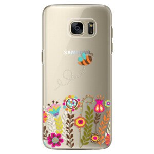 Plastové pouzdro iSaprio - Bee 01 - Samsung Galaxy S7 Edge
