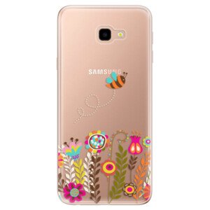 Odolné silikonové pouzdro iSaprio - Bee 01 - Samsung Galaxy J4+