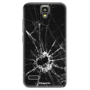 Plastové pouzdro iSaprio - Broken Glass 10 - Huawei Ascend Y5