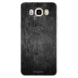 Odolné silikonové pouzdro iSaprio - Black Wood 13 - Samsung Galaxy J5 2016