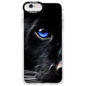 Silikonové pouzdro Bumper iSaprio - Black Puma - iPhone 6/6S
