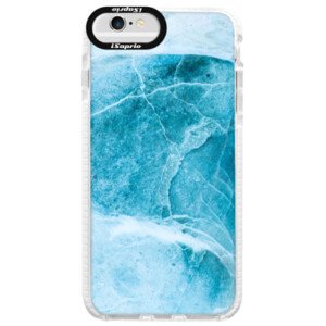 Silikonové pouzdro Bumper iSaprio - Blue Marble - iPhone 6/6S