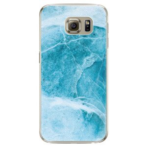 Plastové pouzdro iSaprio - Blue Marble - Samsung Galaxy S6 Edge
