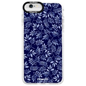 Silikonové pouzdro Bumper iSaprio - Blue Leaves 05 - iPhone 6/6S