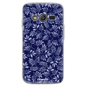 Plastové pouzdro iSaprio - Blue Leaves 05 - Samsung Galaxy Trend 2 Lite