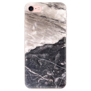 Odolné silikonové pouzdro iSaprio - BW Marble - iPhone 7