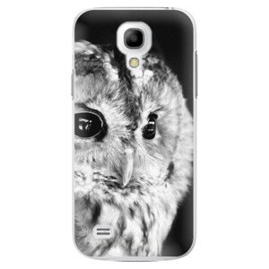 Plastové pouzdro iSaprio - BW Owl - Samsung Galaxy S4 Mini
