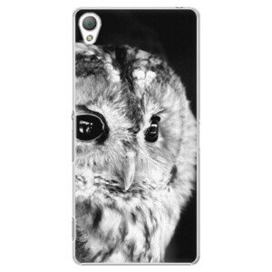 Plastové pouzdro iSaprio - BW Owl - Sony Xperia Z3