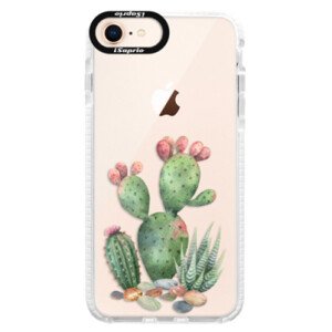Silikonové pouzdro Bumper iSaprio - Cacti 01 - iPhone 8