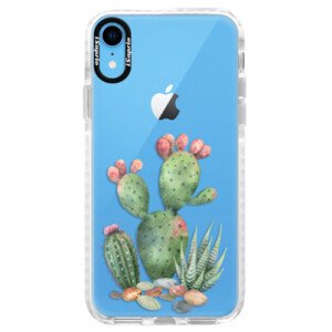 Silikonové pouzdro Bumper iSaprio - Cacti 01 - iPhone XR