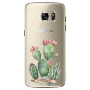 Plastové pouzdro iSaprio - Cacti 01 - Samsung Galaxy S7