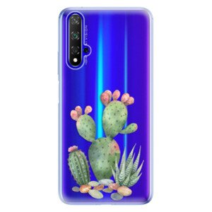 Odolné silikonové pouzdro iSaprio - Cacti 01 - Huawei Honor 20