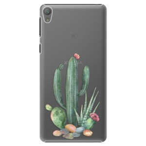 Plastové pouzdro iSaprio - Cacti 02 - Sony Xperia E5