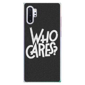 Plastové pouzdro iSaprio - Who Cares - Samsung Galaxy Note 10+