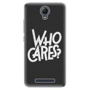 Plastové pouzdro iSaprio - Who Cares - Xiaomi Redmi Note 2