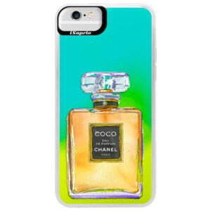 Neonové pouzdro Blue iSaprio - Chanel Gold - iPhone 6 Plus/6S Plus