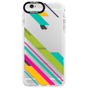Silikonové pouzdro Bumper iSaprio - Color Stripes 03 - iPhone 6/6S