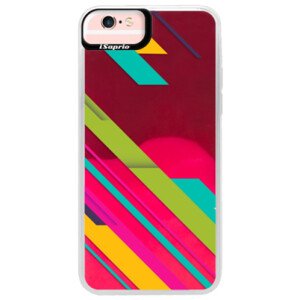 Neonové pouzdro Pink iSaprio - Color Stripes 03 - iPhone 6 Plus/6S Plus