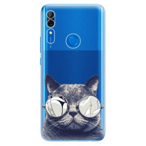 Odolné silikonové pouzdro iSaprio - Crazy Cat 01 - Huawei P Smart Z