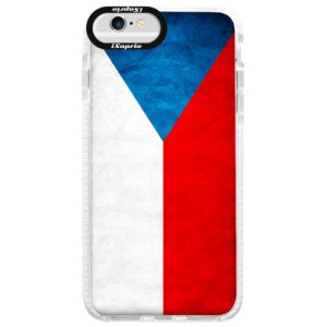 Silikonové pouzdro Bumper iSaprio - Czech Flag - iPhone 6/6S
