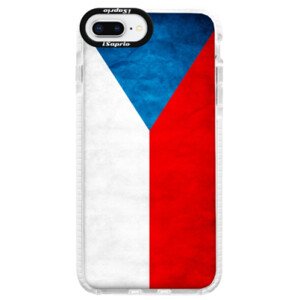 Silikonové pouzdro Bumper iSaprio - Czech Flag - iPhone 8 Plus