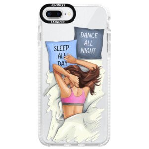 Silikonové pouzdro Bumper iSaprio - Dance and Sleep - iPhone 8 Plus