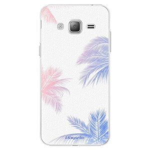 Plastové pouzdro iSaprio - Digital Palms 10 - Samsung Galaxy J3