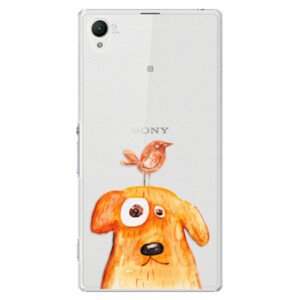 Plastové pouzdro iSaprio - Dog And Bird - Sony Xperia Z1