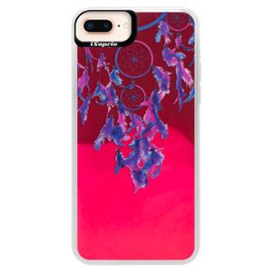 Neonové pouzdro Pink iSaprio - Dreamcatcher 01 - iPhone 8 Plus