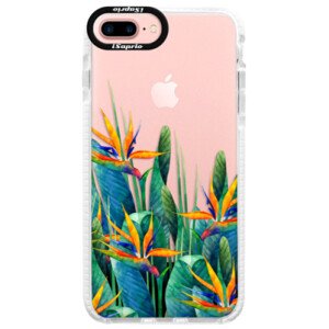 Silikonové pouzdro Bumper iSaprio - Exotic Flowers - iPhone 7 Plus
