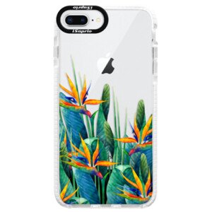 Silikonové pouzdro Bumper iSaprio - Exotic Flowers - iPhone 8 Plus
