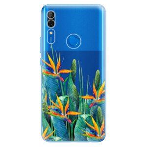 Odolné silikonové pouzdro iSaprio - Exotic Flowers - Huawei P Smart Z