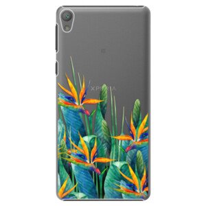 Plastové pouzdro iSaprio - Exotic Flowers - Sony Xperia E5