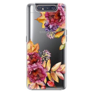 Plastové pouzdro iSaprio - Fall Flowers - Samsung Galaxy A80