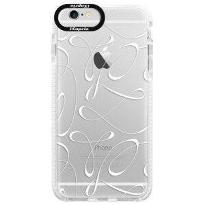 Silikonové pouzdro Bumper iSaprio - Fancy - white - iPhone 6 Plus/6S Plus