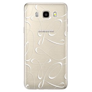 Odolné silikonové pouzdro iSaprio - Fancy - white - Samsung Galaxy J5 2016