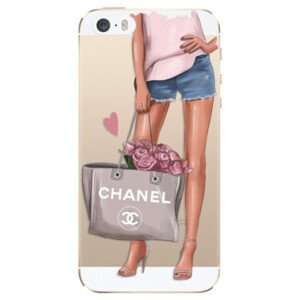 Odolné silikonové pouzdro iSaprio - Fashion Bag - iPhone 5/5S/SE