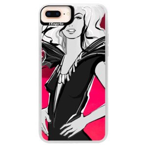 Neonové pouzdro Pink iSaprio - Fashion 01 - iPhone 8 Plus