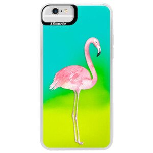 Neonové pouzdro Blue iSaprio - Flamingo 01 - iPhone 6 Plus/6S Plus