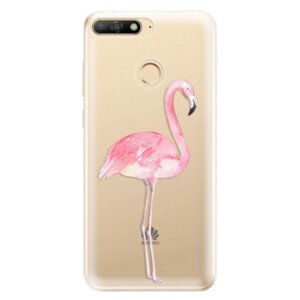 Odolné silikonové pouzdro iSaprio - Flamingo 01 - Huawei Y6 Prime 2018