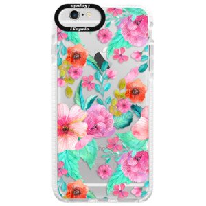 Silikonové pouzdro Bumper iSaprio - Flower Pattern 01 - iPhone 6/6S